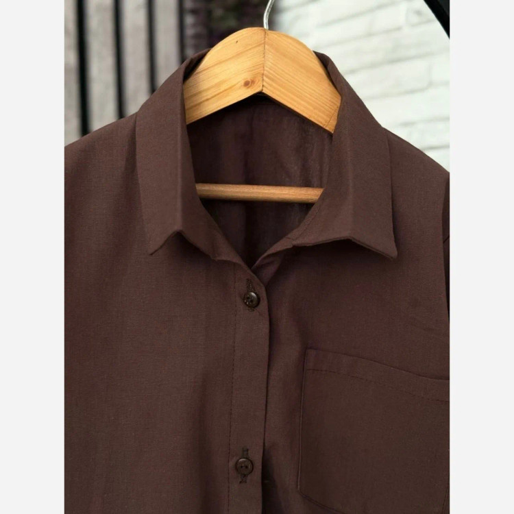 ست شومیز شلوار دخترانه پلنگی لنین و کتان لایس سایز 50 تا 65