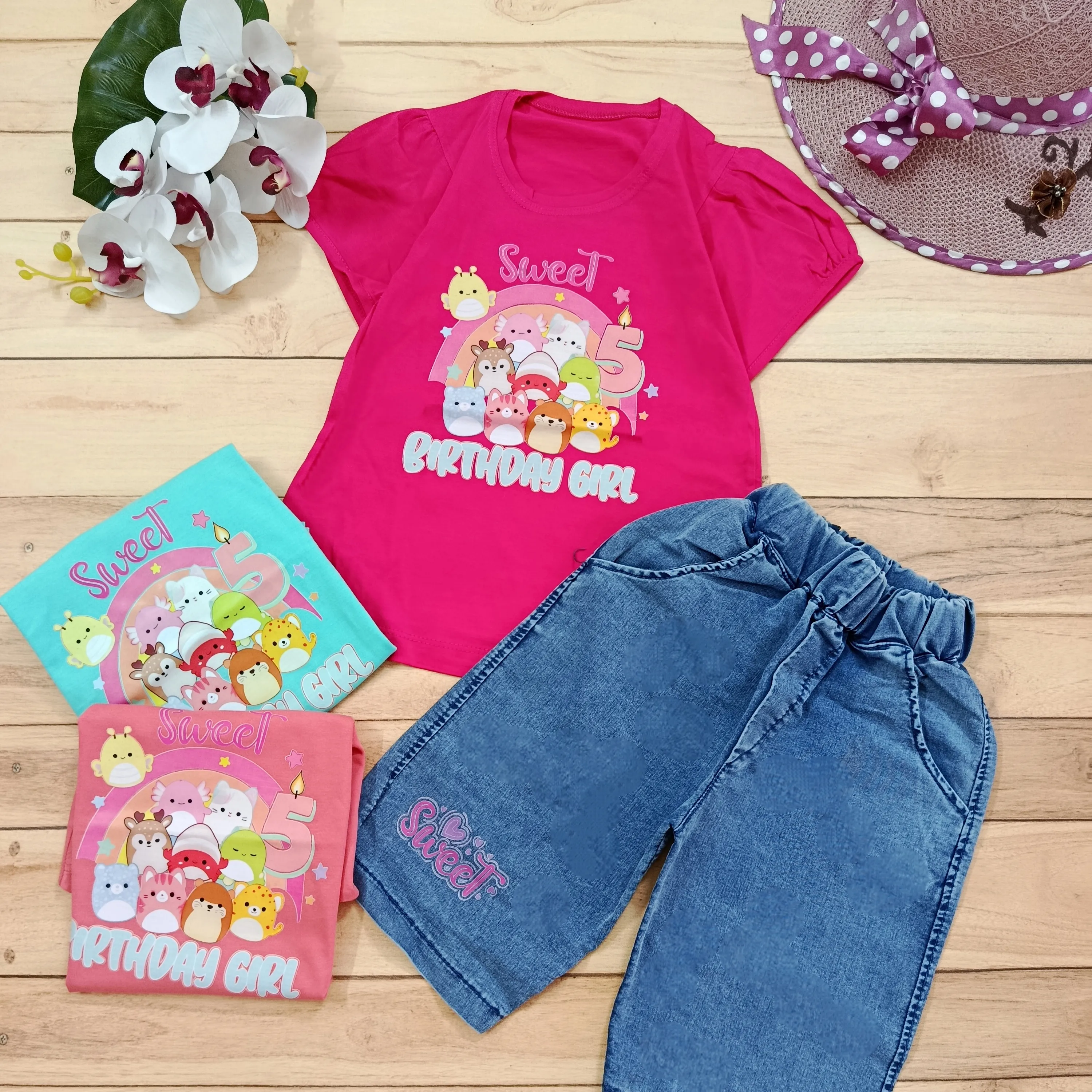 تیشرت شلوارک دخترونه Sweet