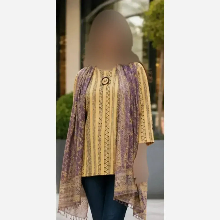 تونیک قواره دار سنتی تسلا 😍❤️🌸