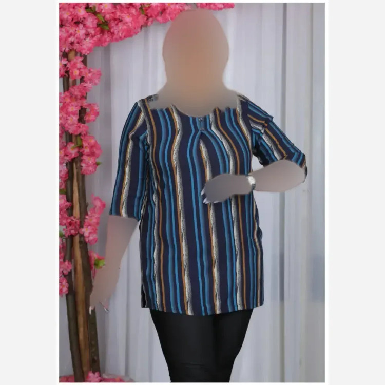 تونیک قواره دار نخی باکیفیت