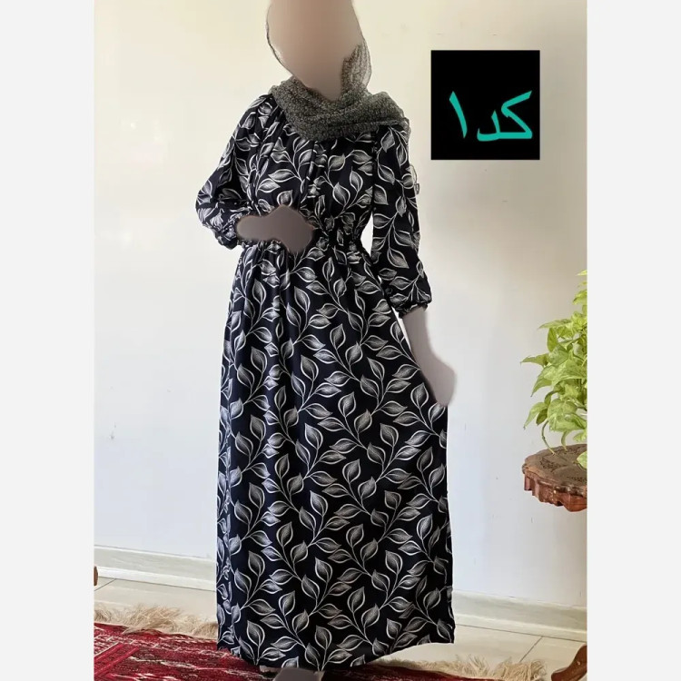 ساحلی نخی طرح دار خنک و تابستانه فری سایز
